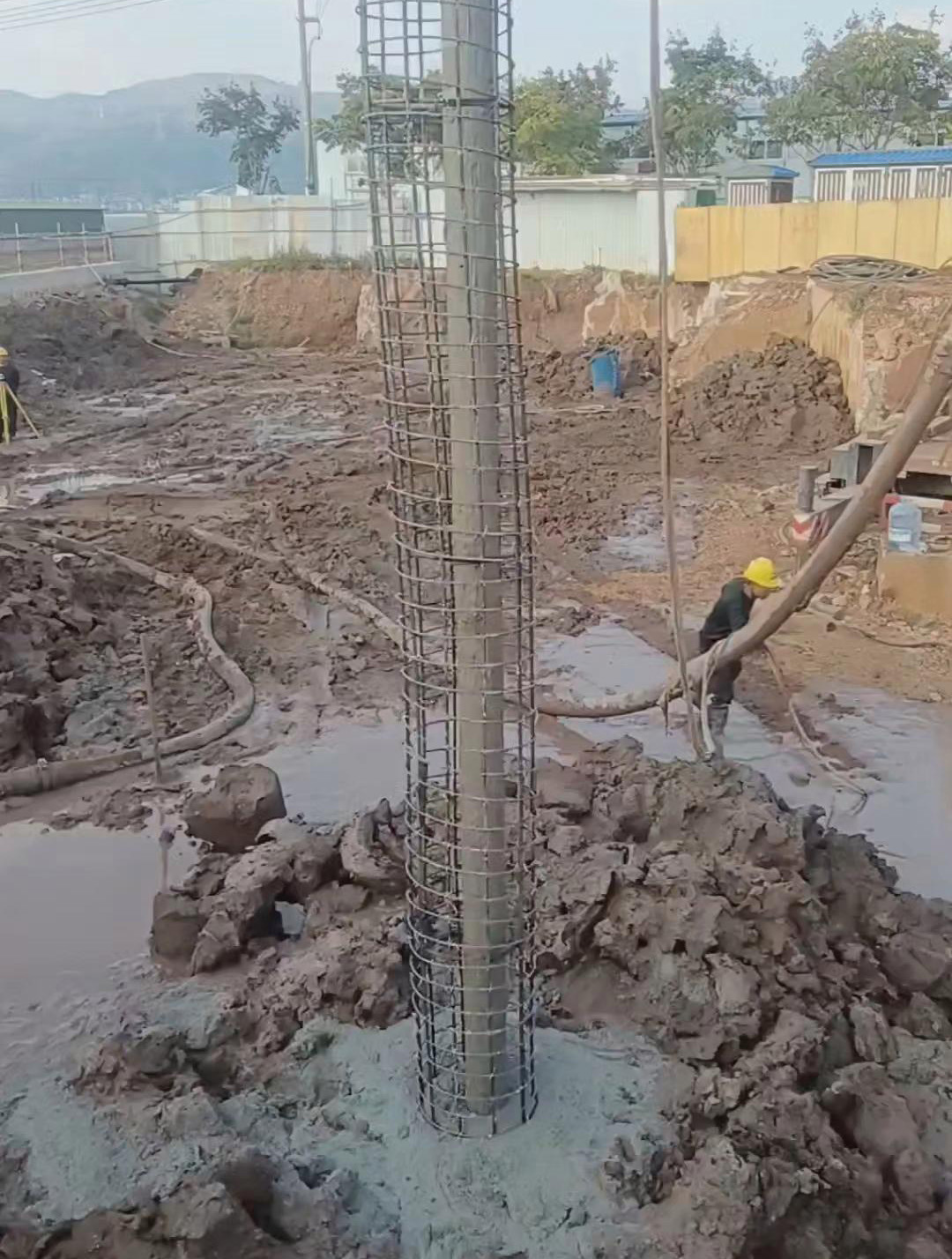 南京六合区长螺旋钻孔压灌桩
